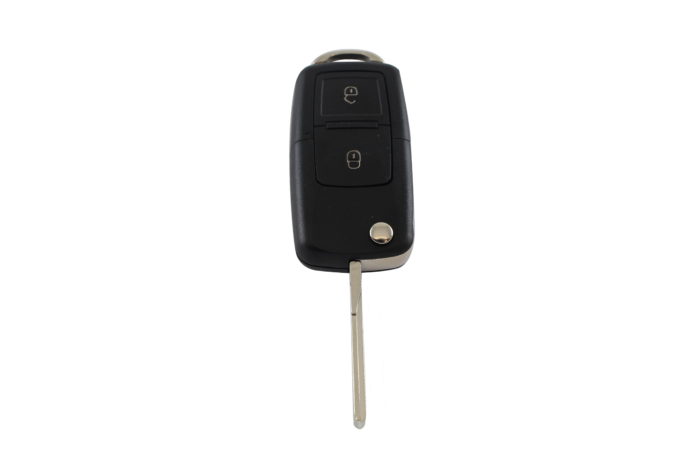 Volkswagen/Seat/Skoda/Audi 2-nappinen Avaimen Kotelo Ja Avainaihio (Stiletti)