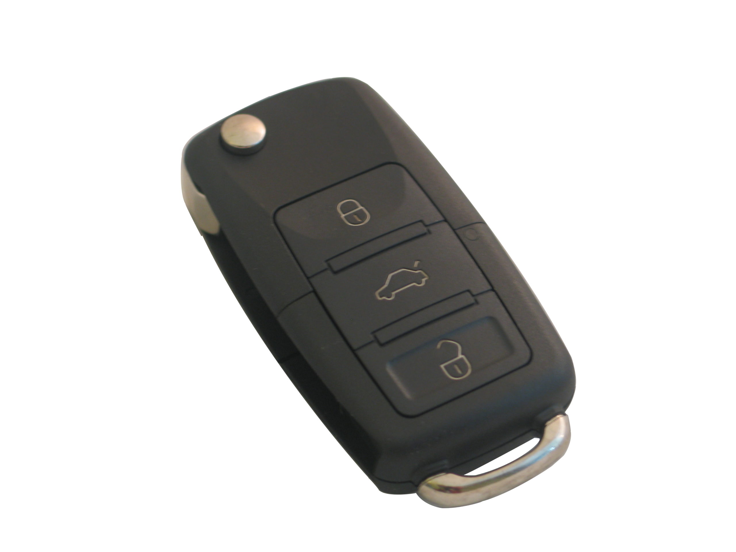 Volkswagen/Seat/Skoda/Audi 3-nappinen avaimen kotelo (Kaukosäädin)